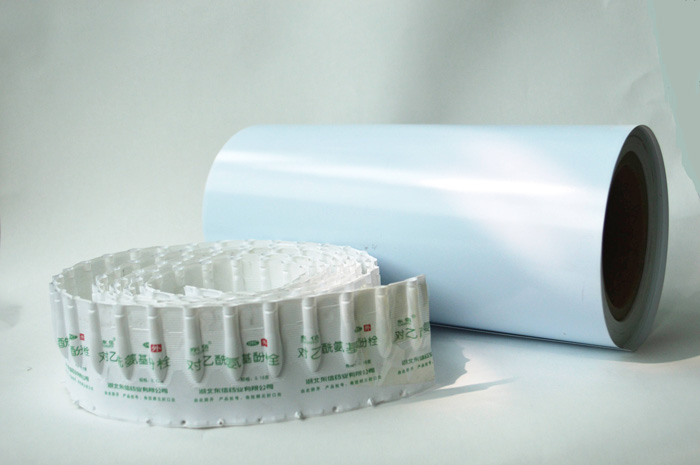 Opaque PVC/PE Laminated Plastic Film for Suppository